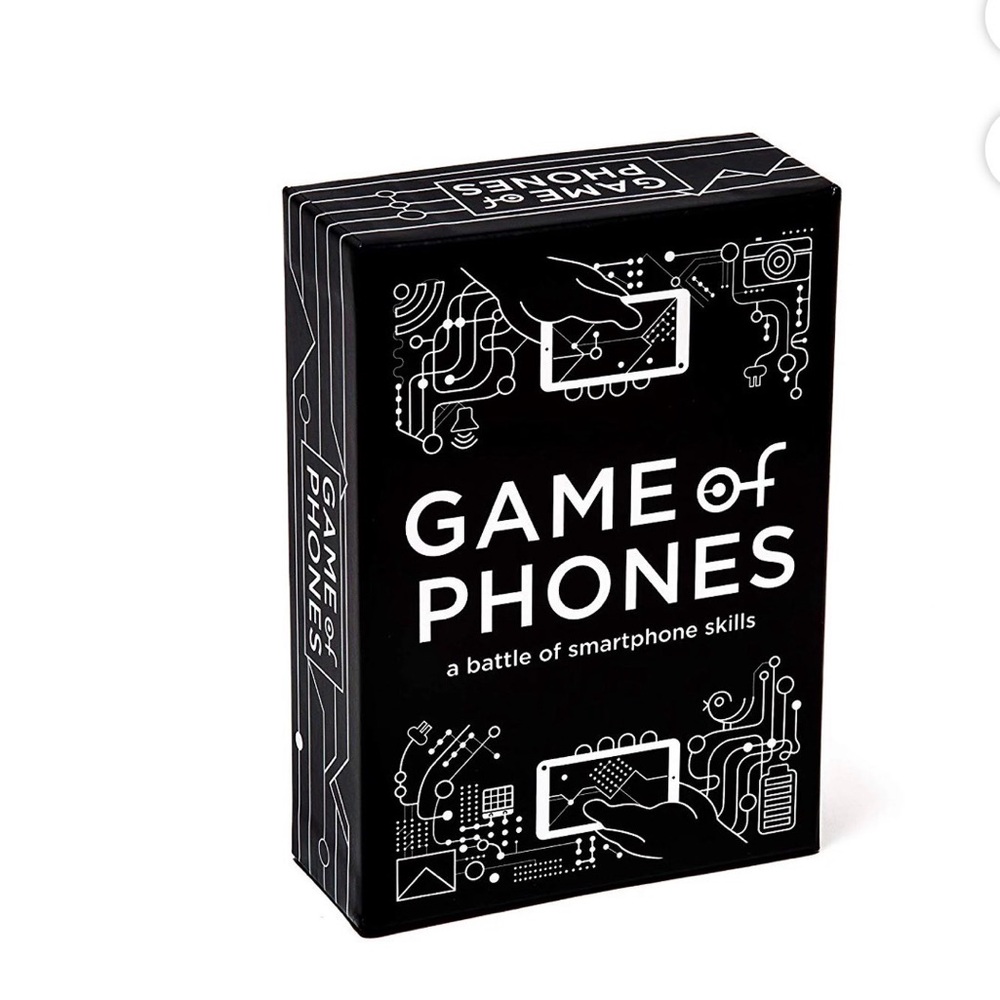 Game of phone 
A battle of smartphone skills - Black